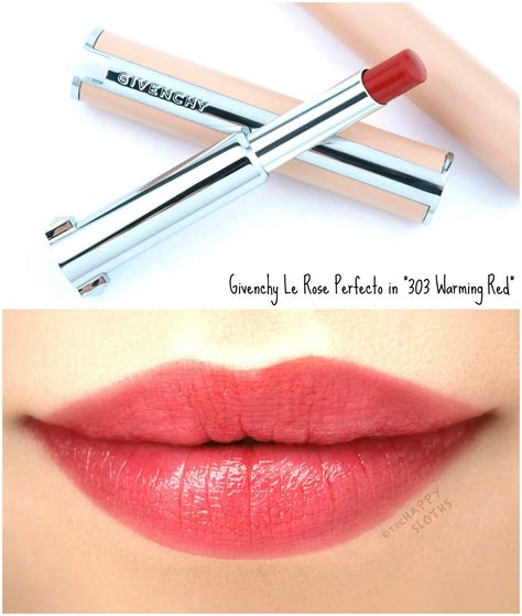 givenchy le rose perfecto beautifying|givenchy rose perfecto lipstick.